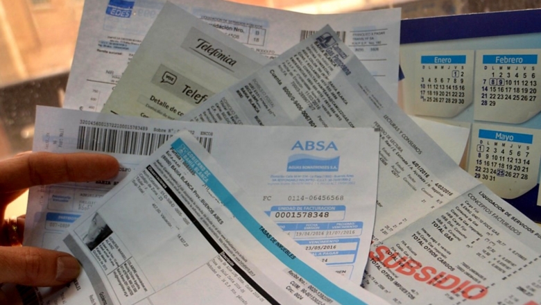 Los servicios públicos aumentaron un 7,7% en marzo 