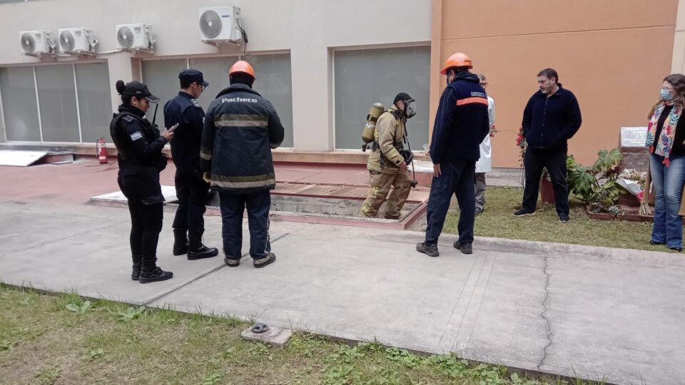 Hubo un principio de incendio en el Materno Infantil 