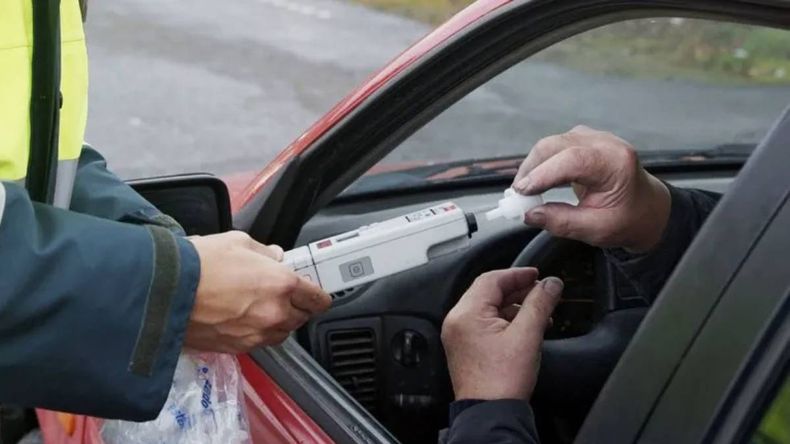 Se labraron 135 actas por alcoholemia en Jujuy 