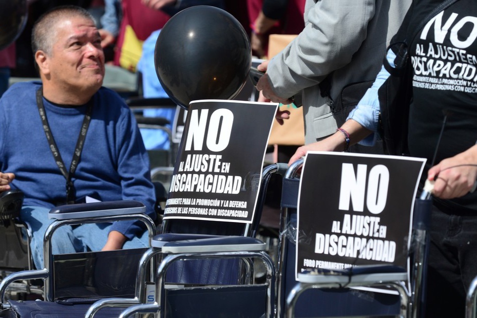 Preocupación por la baja de pensiones por discapacidad 