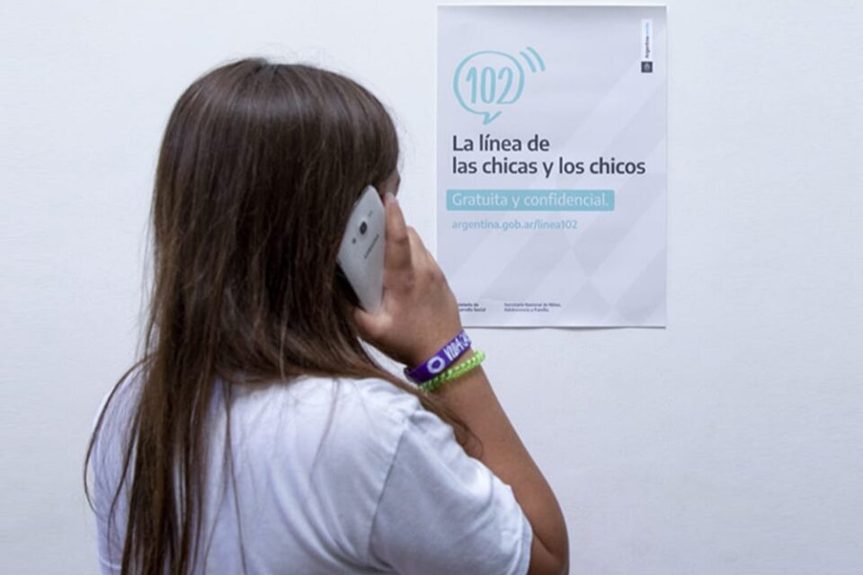 Se registraron 1.900 llamados a la Línea 102 en Jujuy 