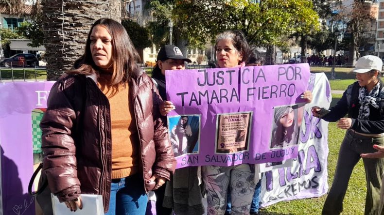 Denuncian persecución contra quienes piden Justicia por Tamara Fierro 