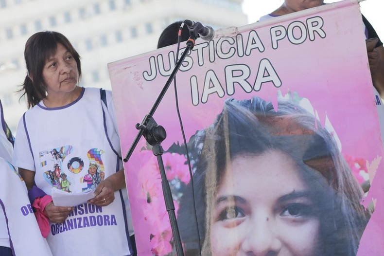 Marcharon por los 5 años del feminicidio de Iara Rueda 