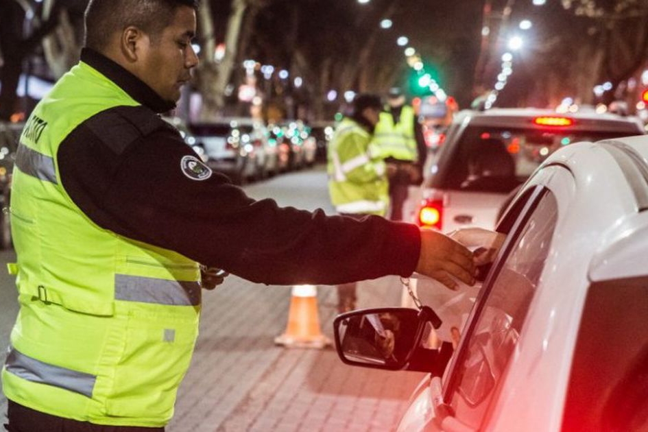 Labraron más de 100 multas por alcoholemia