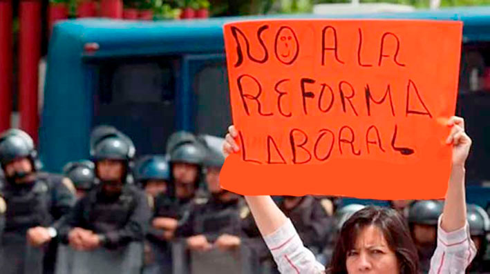 Convocan a una marcha contra la Reforma Laboral 