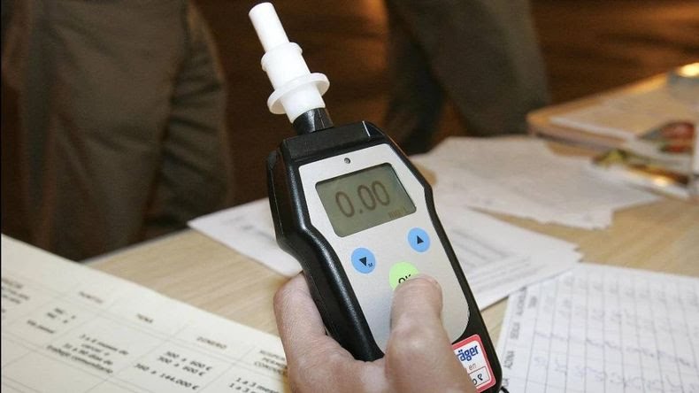 Labraron más de 100 multas por alcoholemia 