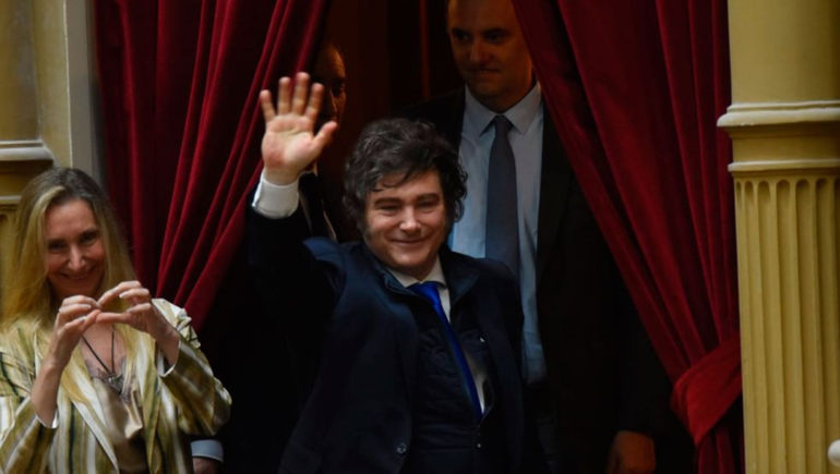 Milei viaja a la entrega del premio Nobel de la Paz 