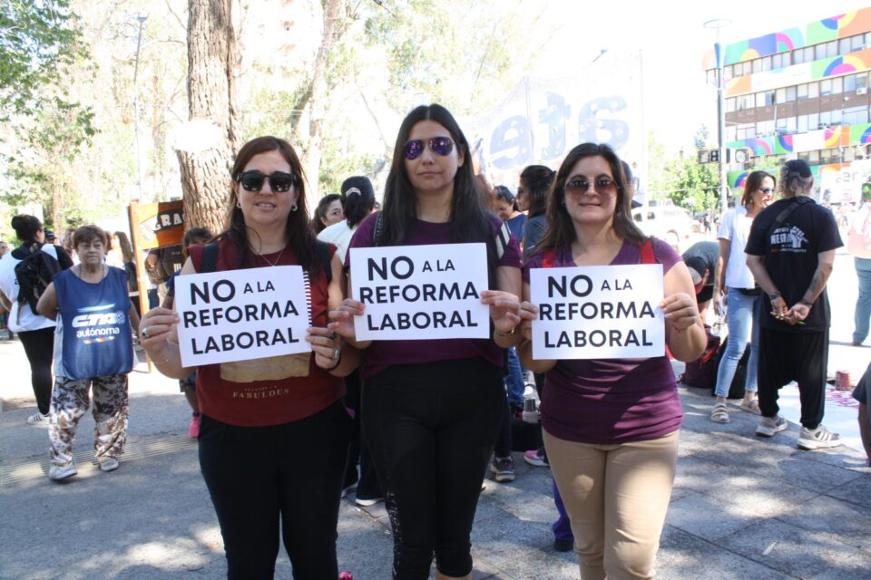 Realizaron un encuentro de mujeres contra la Reforma Laboral