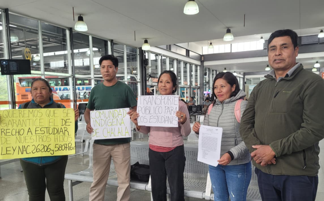 Preocupación por la suspensión de un servicio de transporte 