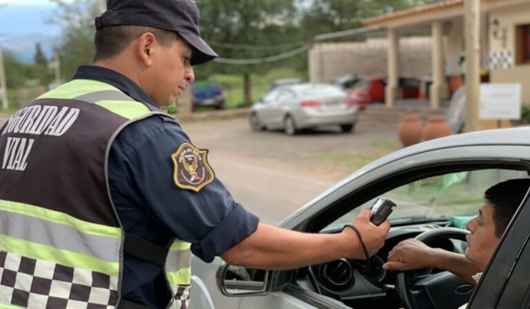 Labraron más de 90 actas por alcoholemia 