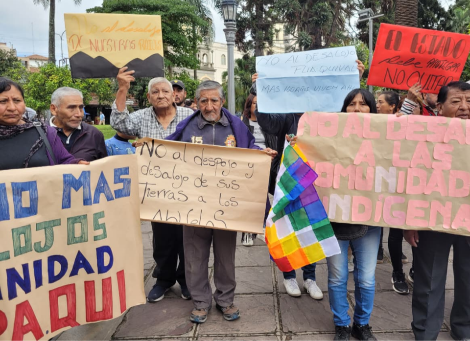La Comunidad CIPAQUI se manifestó frente a Casa de Gobierno 