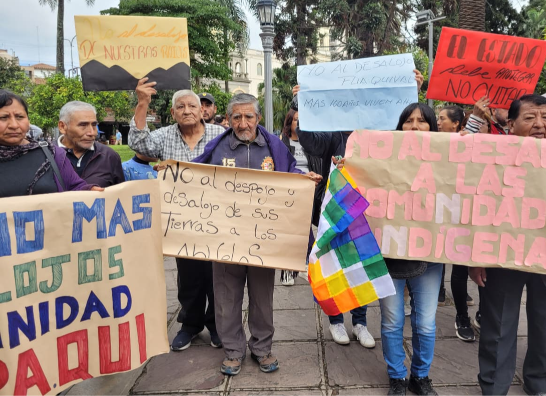 La Comunidad CIPAQUI se manifestó frente a Casa de Gobierno 