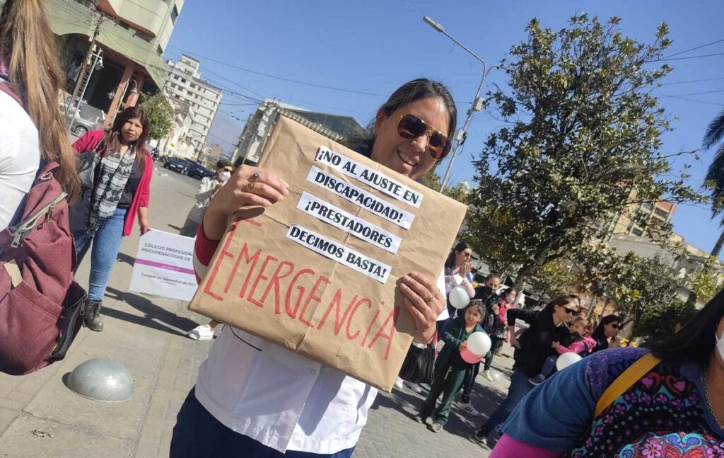 Convocan a una marcha en contra del ajuste a la Discapacidad 