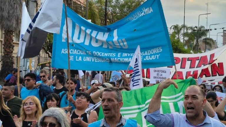 Segunda jornada del Paro de Docentes Universitarios