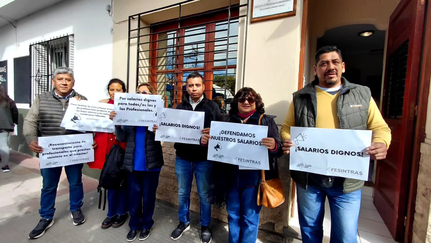 Profesionales rechazaron la propuesta salarial del Gobierno Provincial