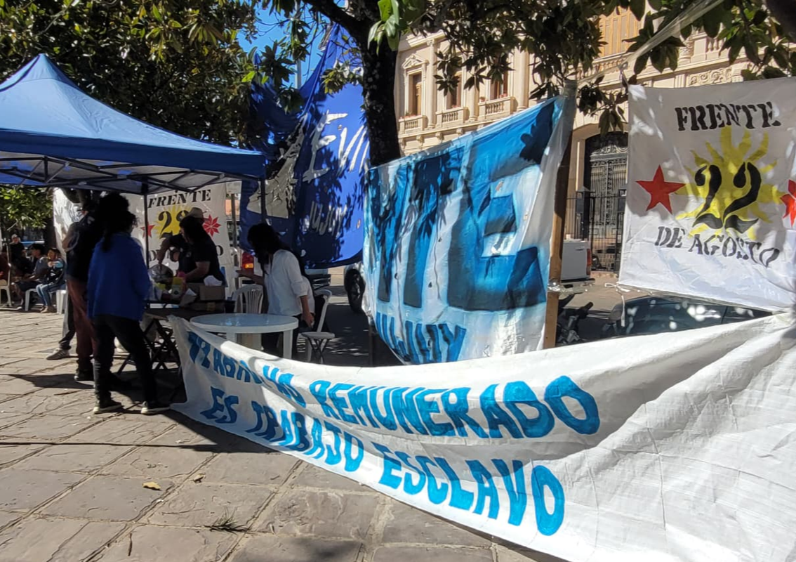 Organizaciones se manifestaron en contra de la quita de planes 