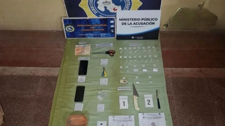 Narcotráfico: 23 personas fueron demoradas 