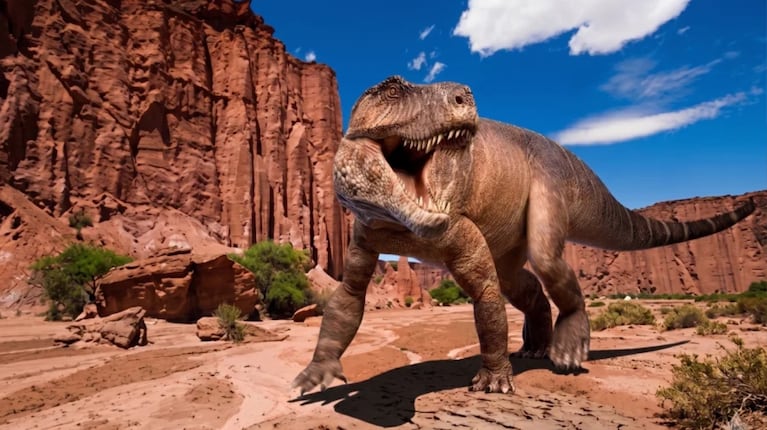Descubrieron una especie de reptil gigante 