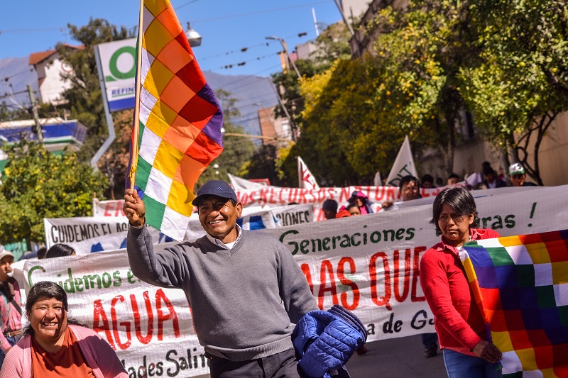 Comunidades realizan la “Marcha por la Justicia y el Territorio”
