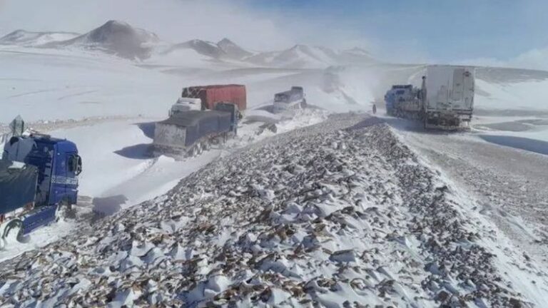 Cerraron el Paso de Jama 
