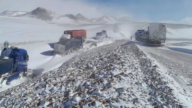 Cerraron el Paso de Jama 