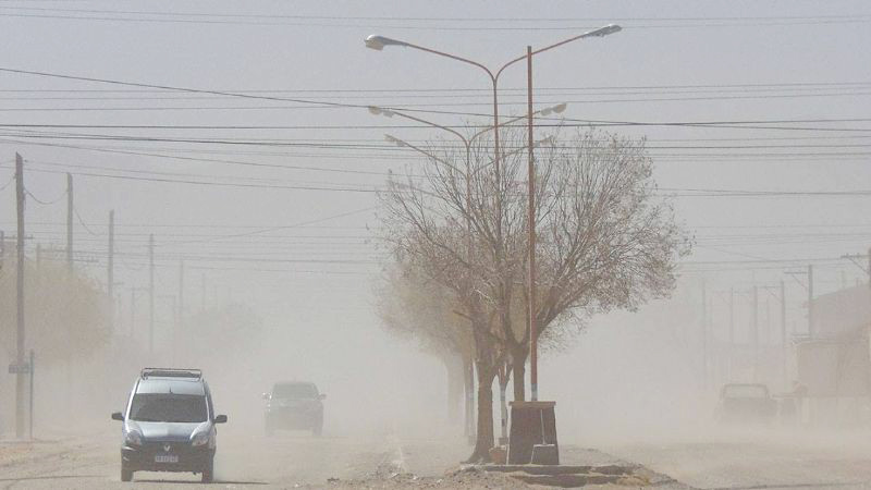 Emitieron una Alerta Amarilla por fuertes vientos 