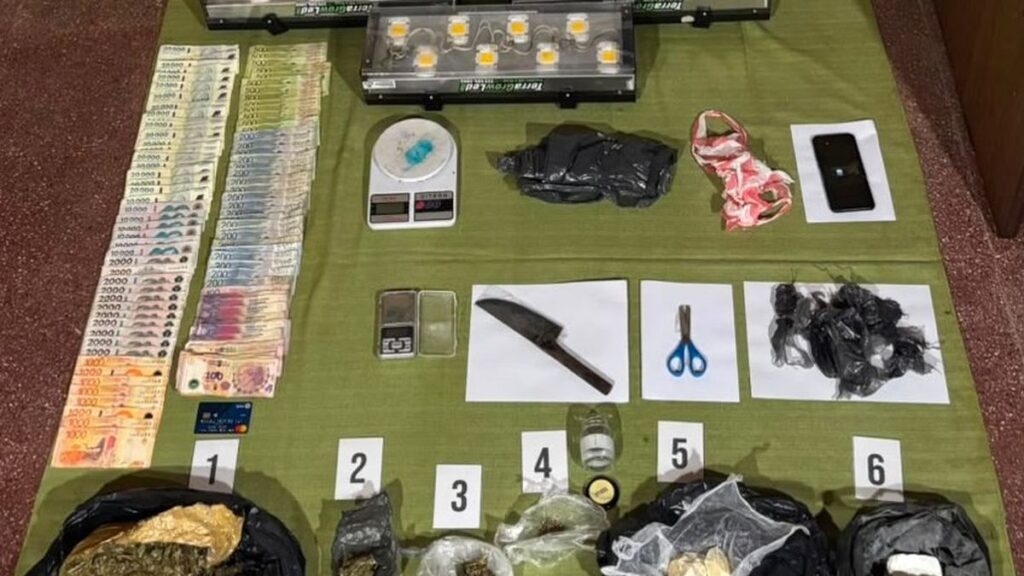Narcomenudeo: Secuestraron 137.000 dosis de droga