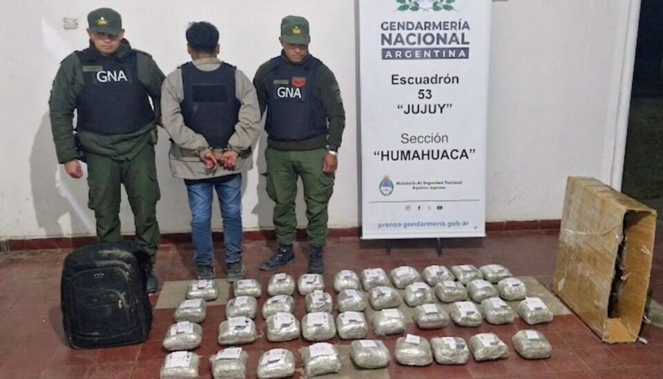 Secuestraron más de 65 kilos de droga