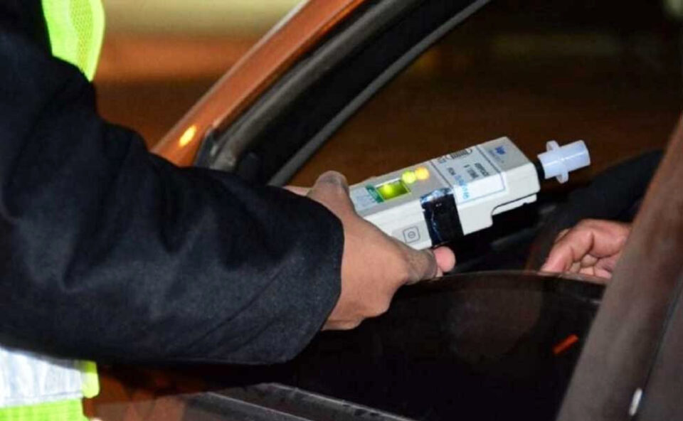 Labraron 92 actas por alcoholemia positiva 