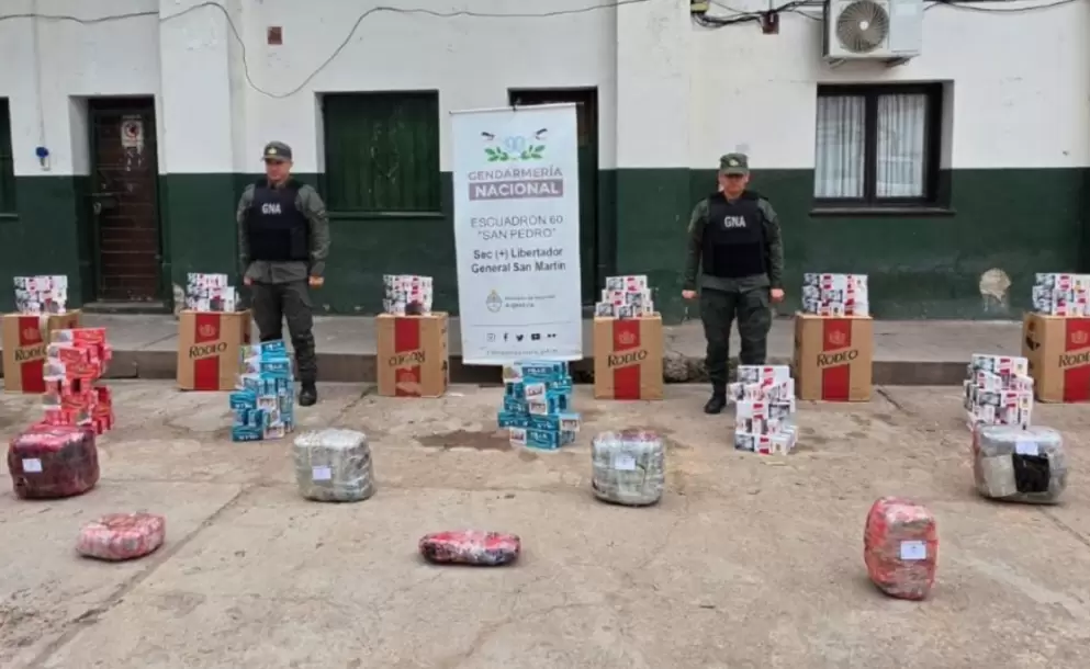 Secuestraron 43 kilos de marihuana 