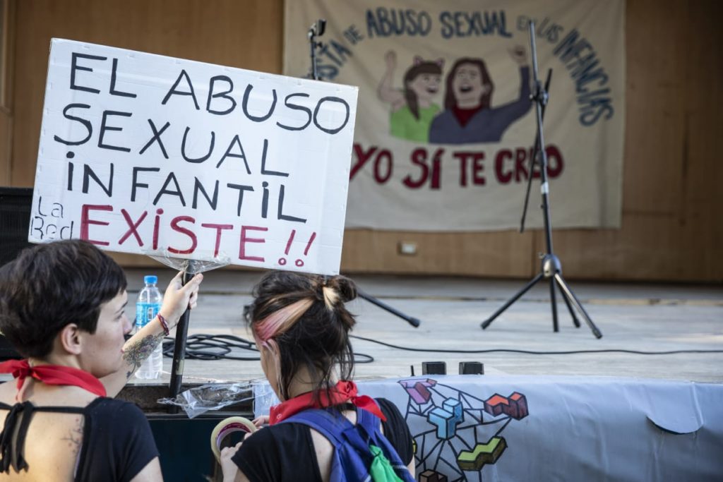 Jornada en contra de la violencia sexual contra las infancias 