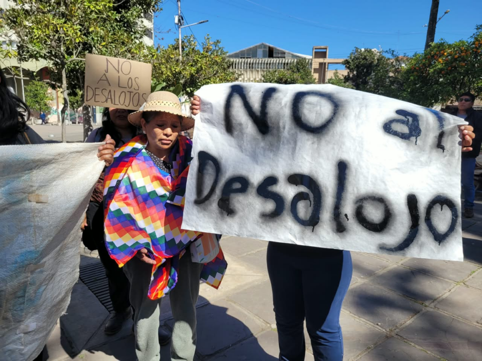 Comunidades de Juella reclaman por un posible desalojo 