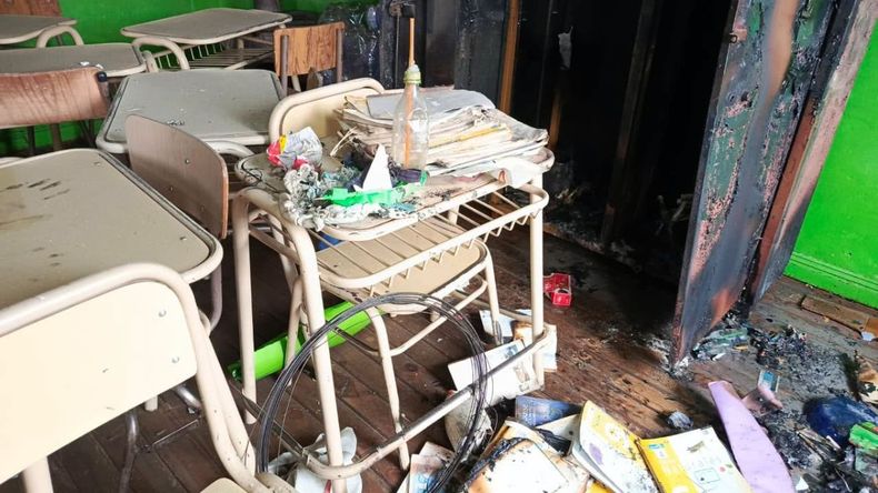 Incendiaron una escuela en La Quiaca 