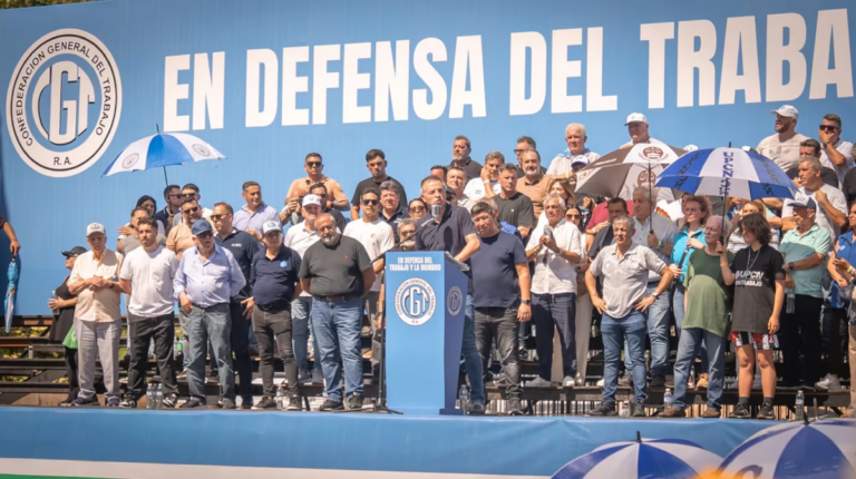 La CGT convocó a una movilización 